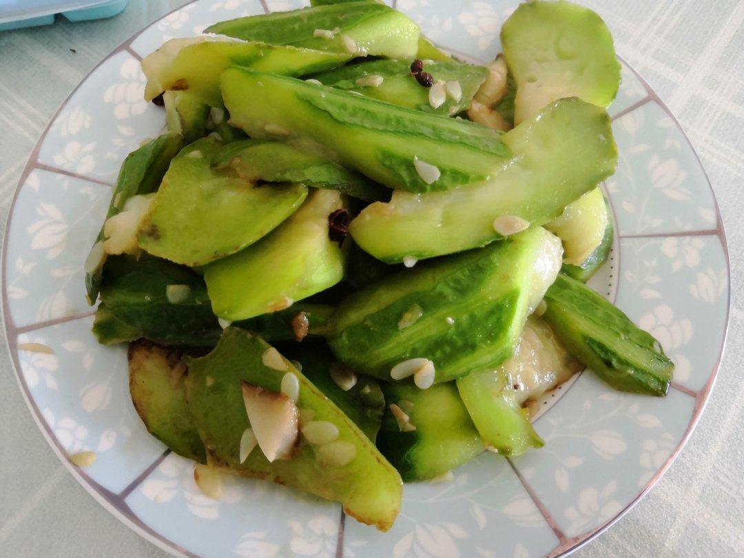 青花椒炒丝瓜