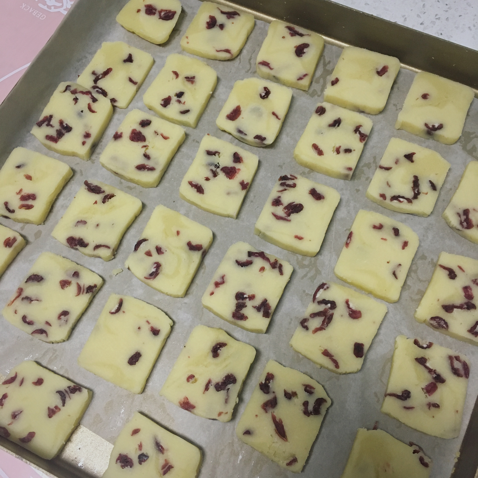 蔓越梅饼干