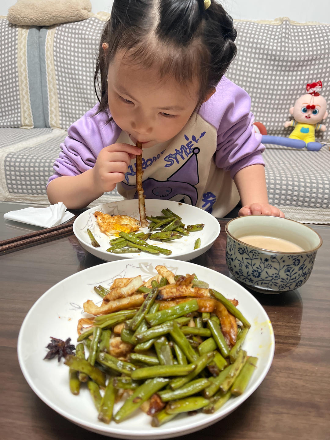 天下第一豆角焖饼丝不油