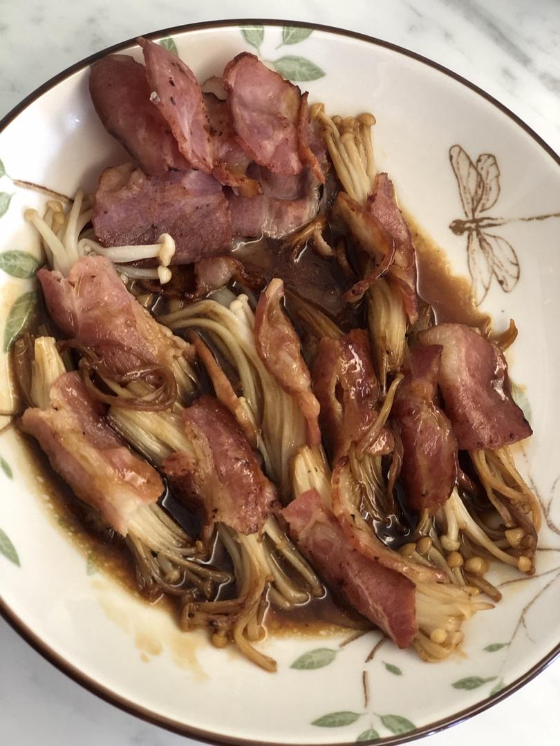 金针菇培根卷