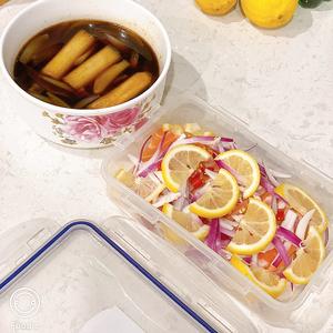 韩式腌三文鱼❤️韩国酱蟹腌制法之三文鱼刺身的做法 步骤4