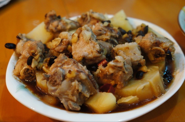 豉椒蒸土豆排骨