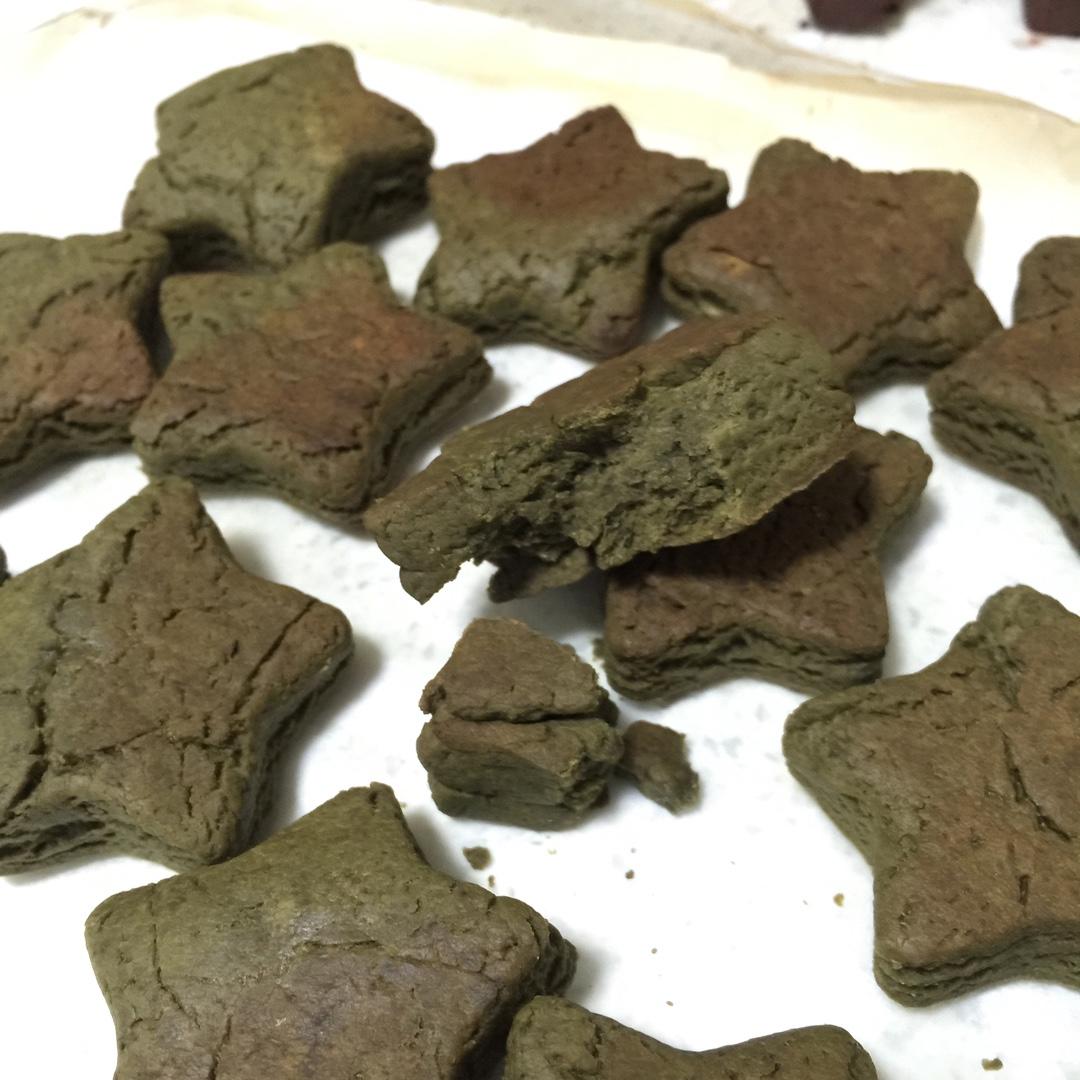心形抹茶饼干