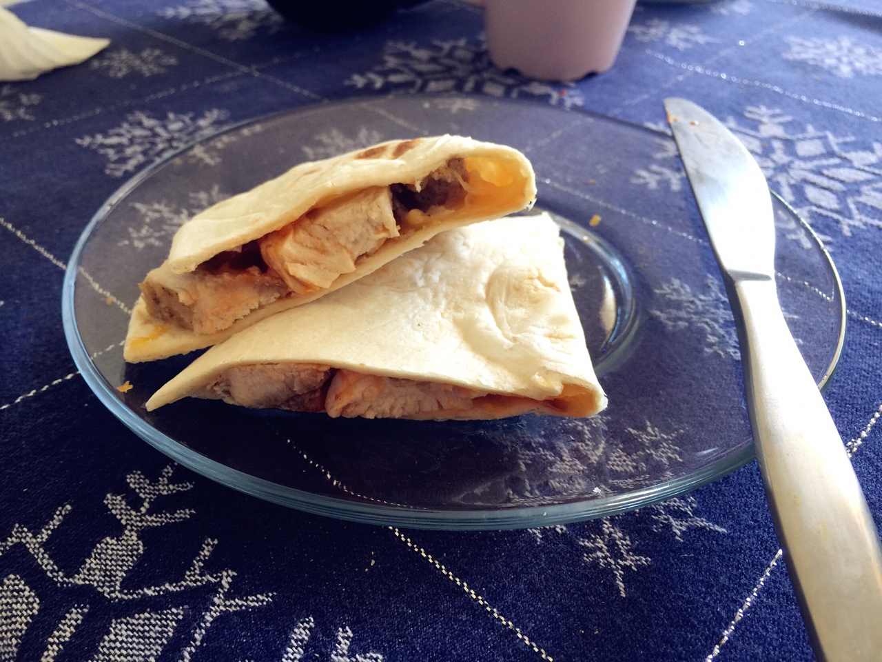 墨西哥芝士薄饼（鸡肉）Quesadilla