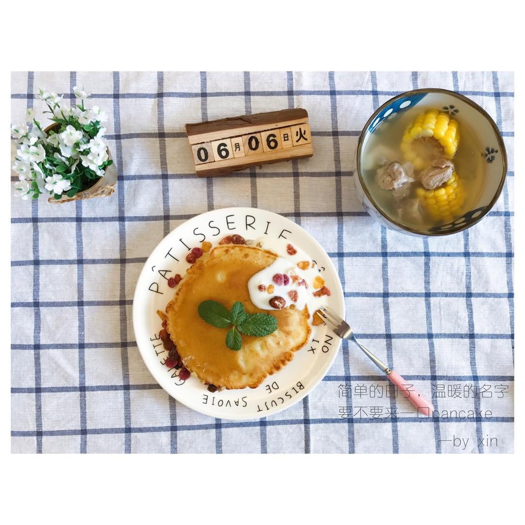 早餐煎饼（pancake）