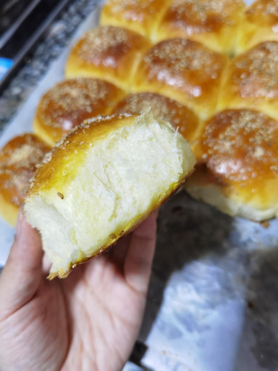 奶香软面包【松软又美味】