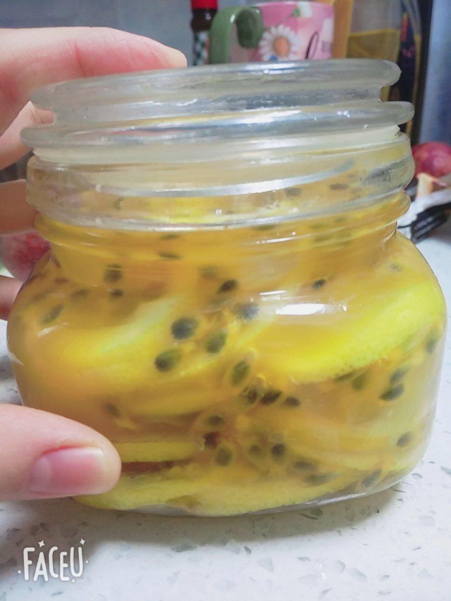 百香果柠檬蜂蜜茶