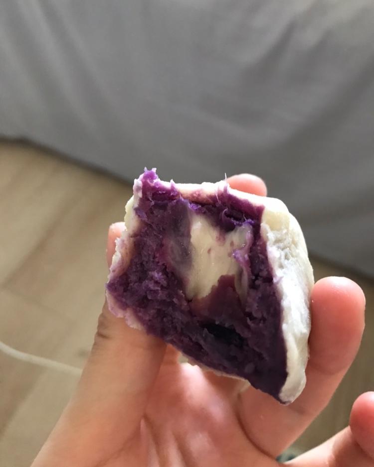 【爆浆紫薯仙豆糕】