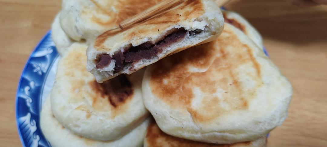 首次学做豆沙饼