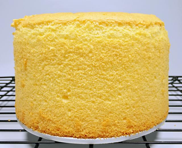 6寸加高戚风蛋糕·附6-12寸普通蛋糕尺寸的做法
