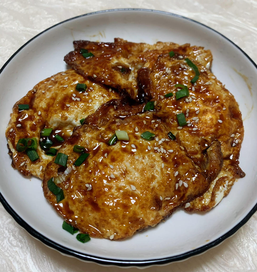 不吃蛋黄的克星——糖醋荷包蛋