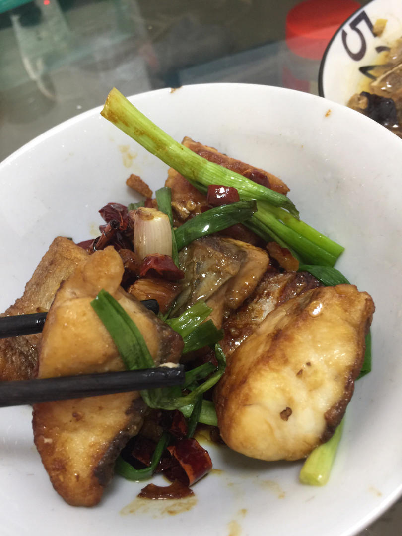 香辣烧鱼块