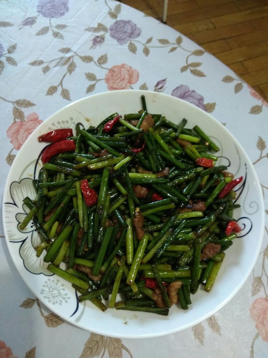 蒜薹炒肉