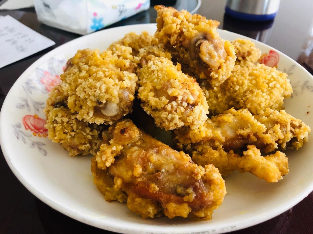 香脆辣味炸鸡翅
