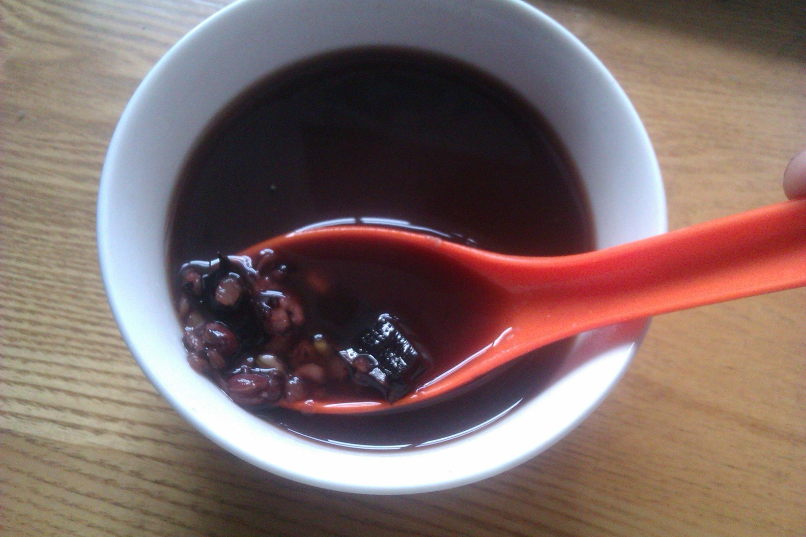 红豆黑米美颜粥