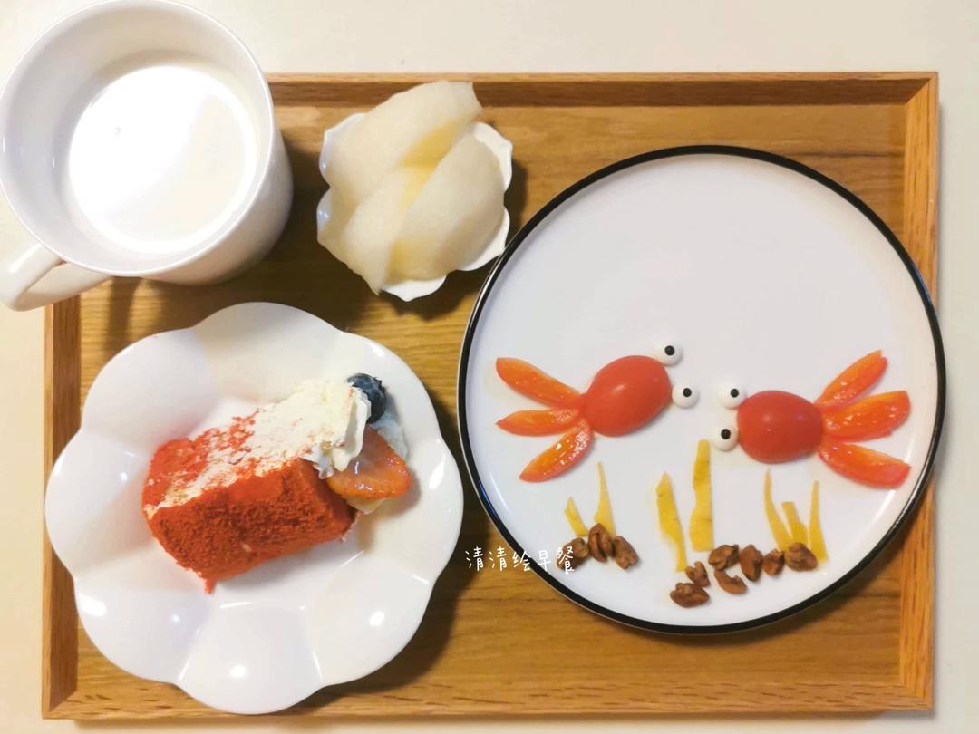 儿童早餐拼盘