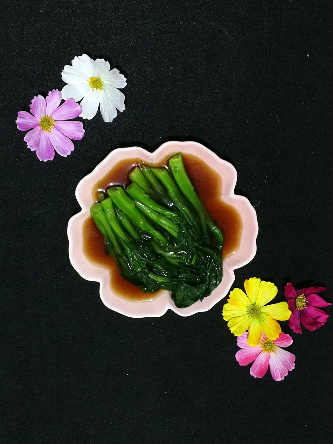 白灼菜心
