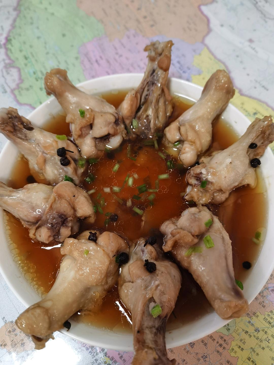 花椒蒸鸡翅根