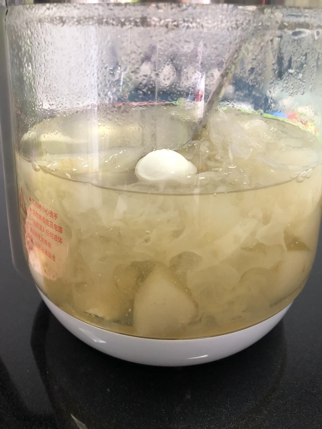 养生壶冰糖双雪的做法