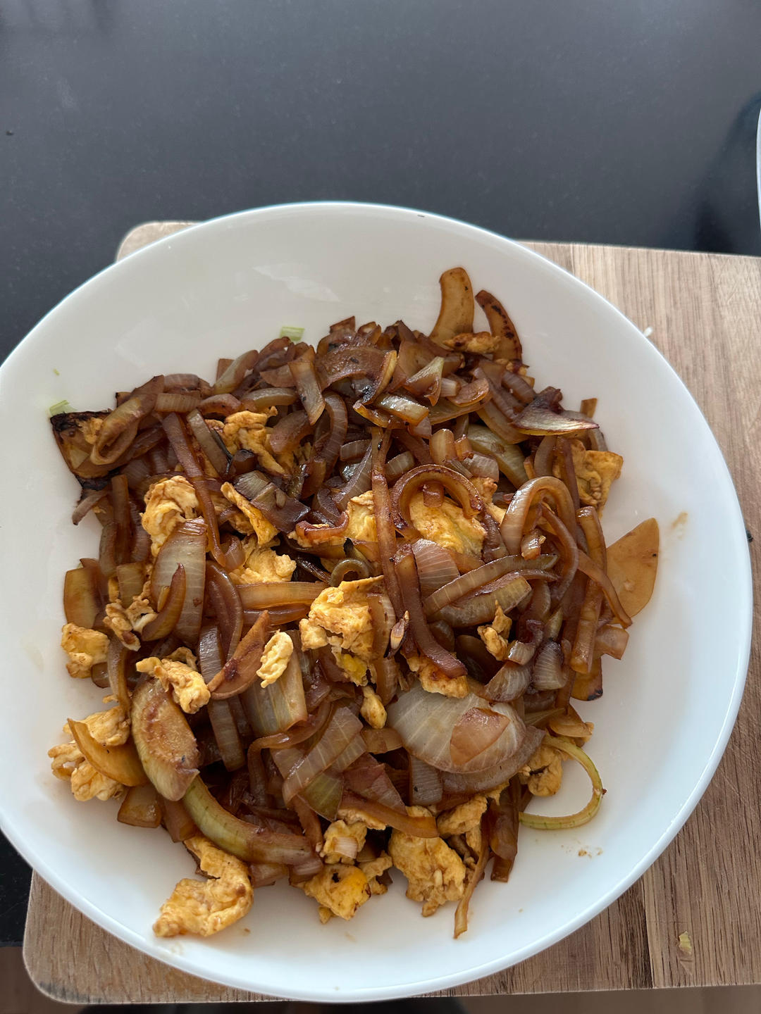 降压防癌的好食材  洋葱炒鸡蛋