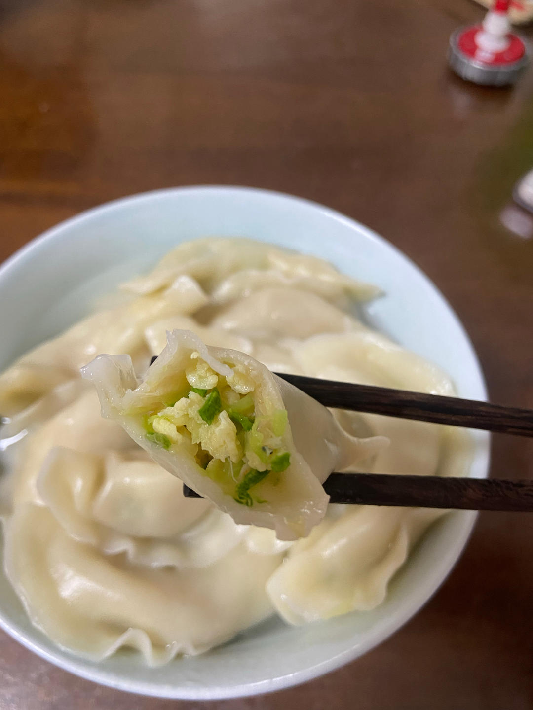 西葫芦鸡蛋虾仁三鲜饺子