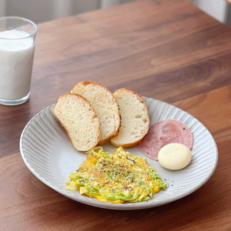 快手减脂健身早餐：蔬菜玉米面饼的做法