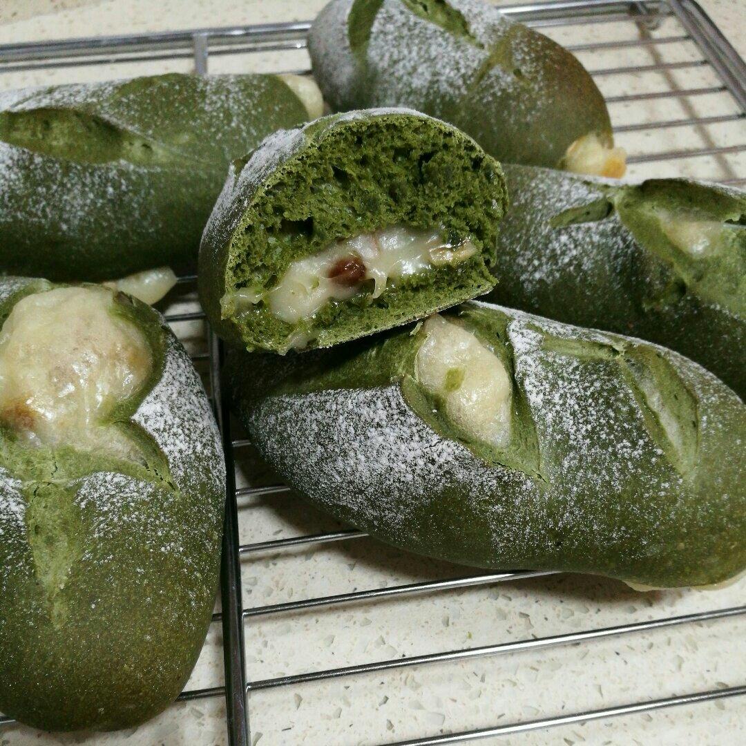 麻薯核桃夹心软欧包