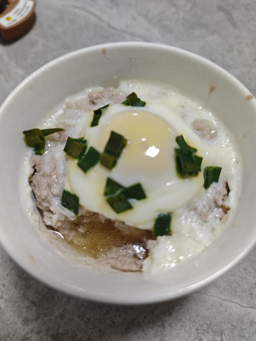 肉沫山药炖蛋（记方自用）