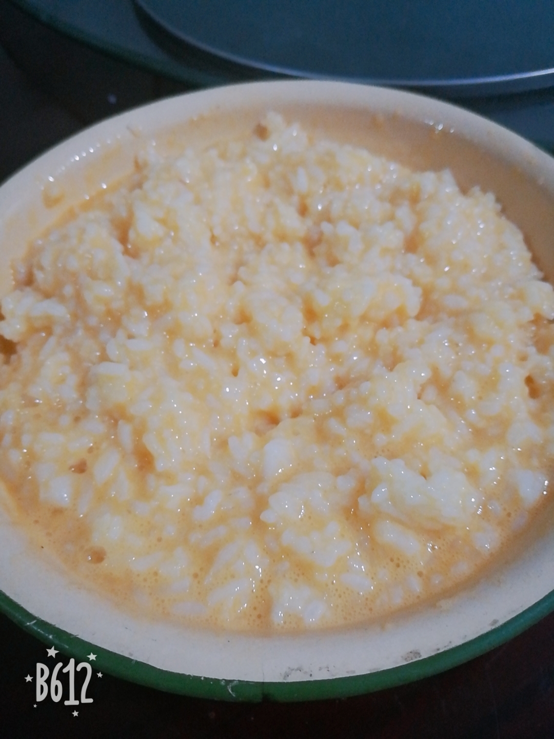 鸡蛋米饭饼的做法 步骤3