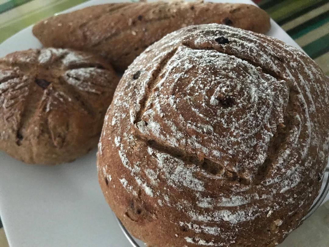 什锦坚果谷物早餐包（Muesli rolls）丨健康·烘焙