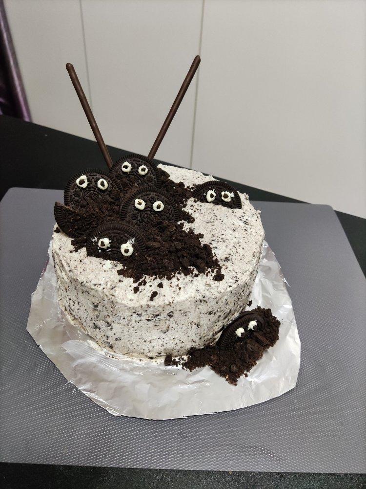 八寸戚风蛋糕（生日蛋糕坯）附六寸配单