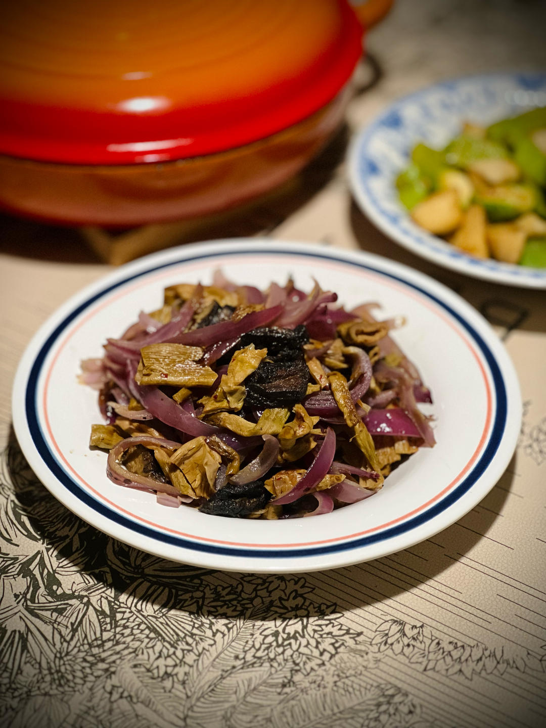 徽州小炒（豆干笋干炒肉丝）