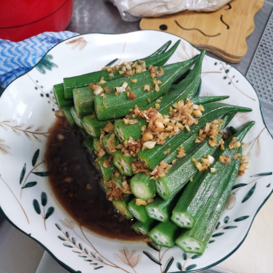 蒜蓉秋葵