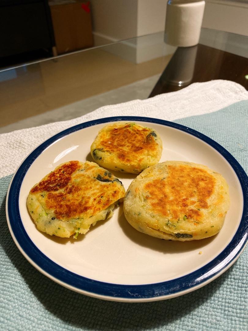 土豆火腿早餐饼