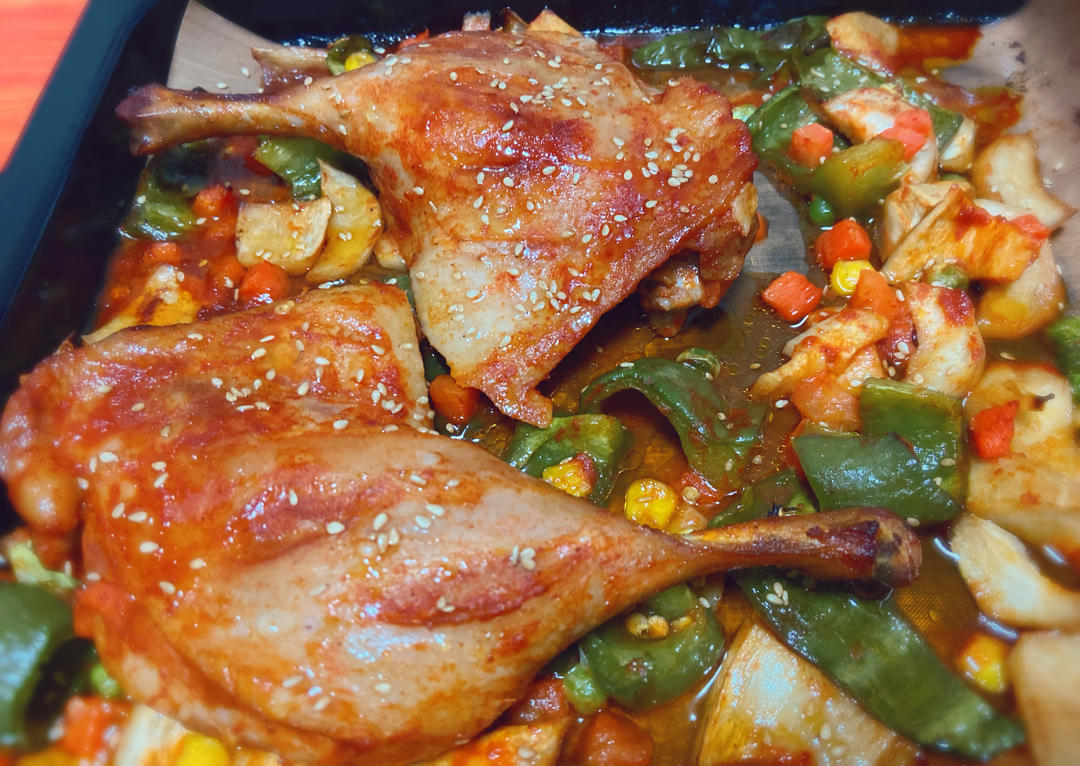 【曼食慢语】蜜汁烤鸭腿