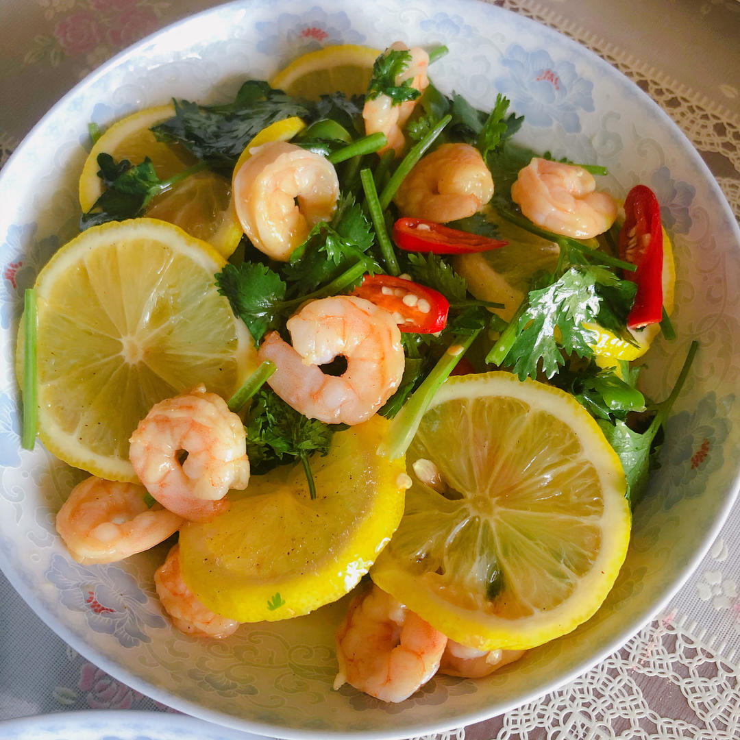 泰式柠檬虾