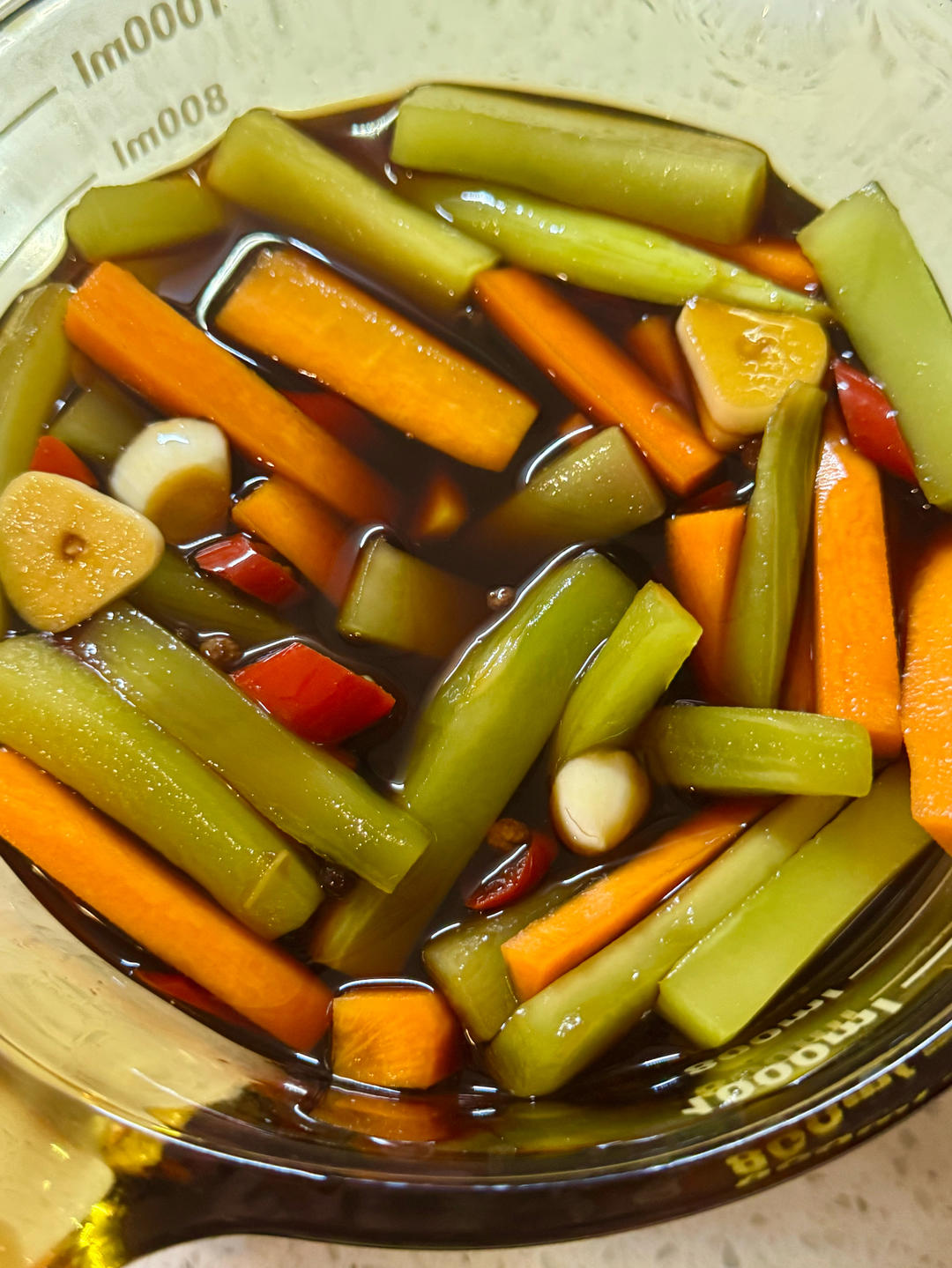 莴笋胡萝卜泡菜