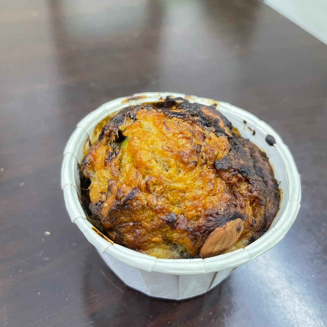 免打发‼️低糖低脂 ｜ 香蕉全麦磅蛋糕