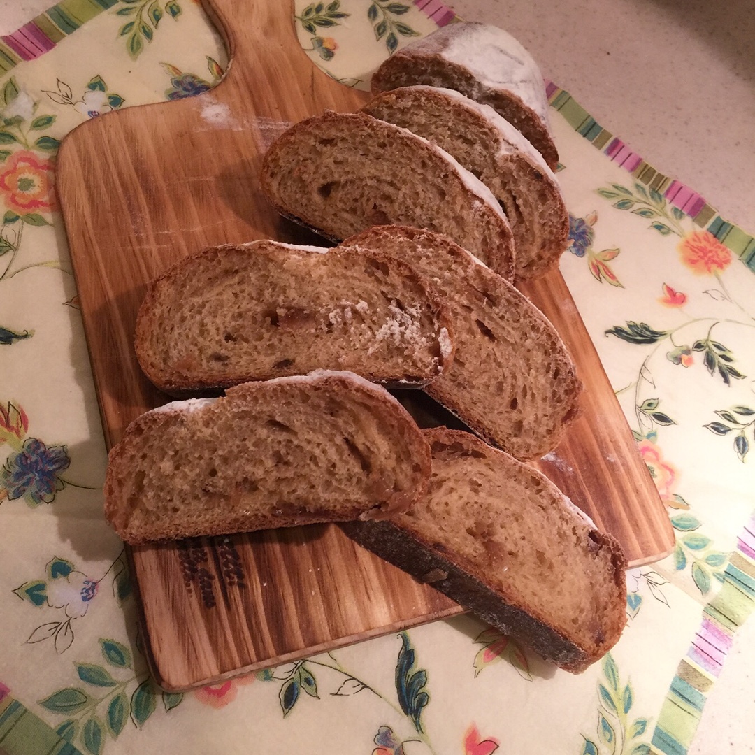 全麦红糖桂圆软欧包