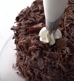 经典口味黑森林切块蛋糕制作教程的做法 步骤7