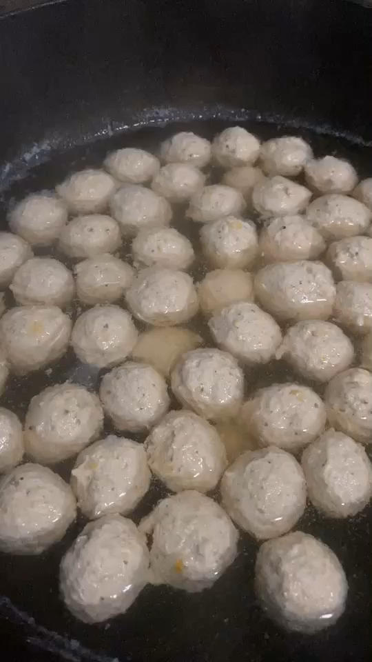 高蛋白低卡鸡肉丸子（无碳水版）增肌减脂必备！！！120kcal/100g