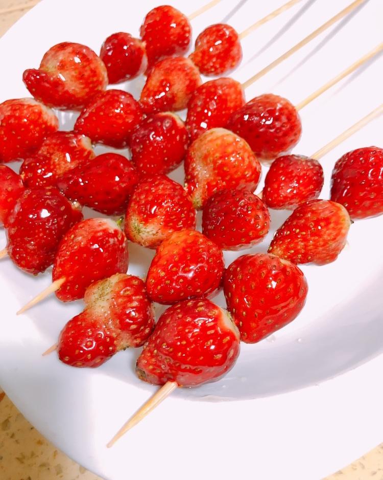 手机用户3225_dxu1做的草莓冰糖葫芦