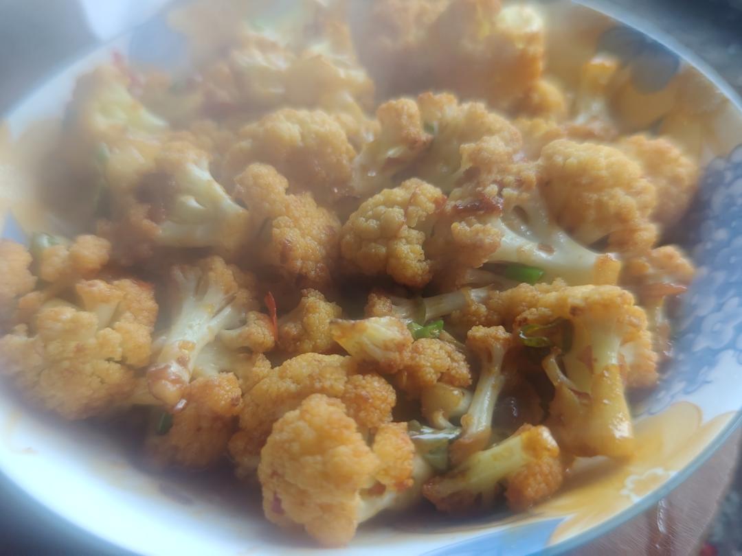 干锅菜花 ——下饭神菜