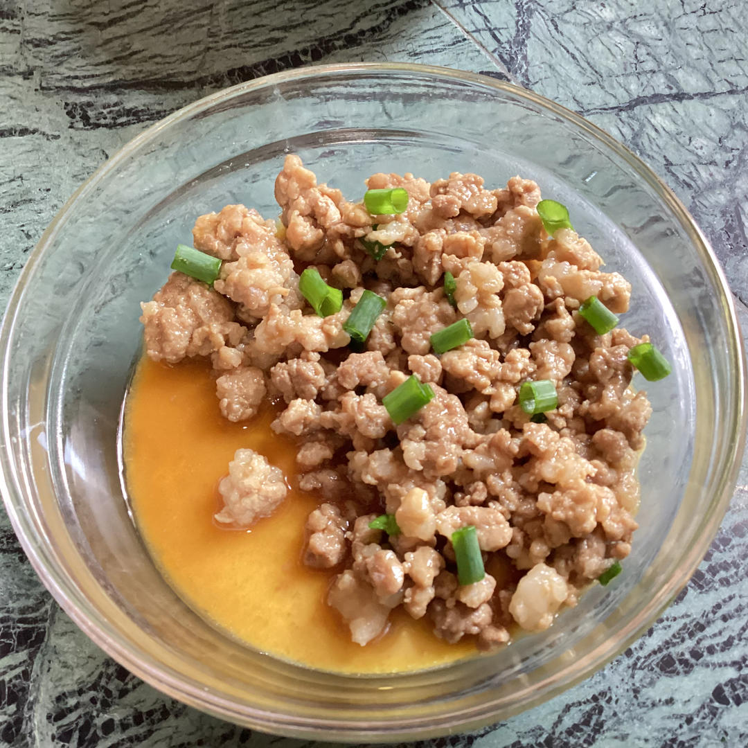 比布丁还要嫩，老少皆宜的肉沫蒸蛋