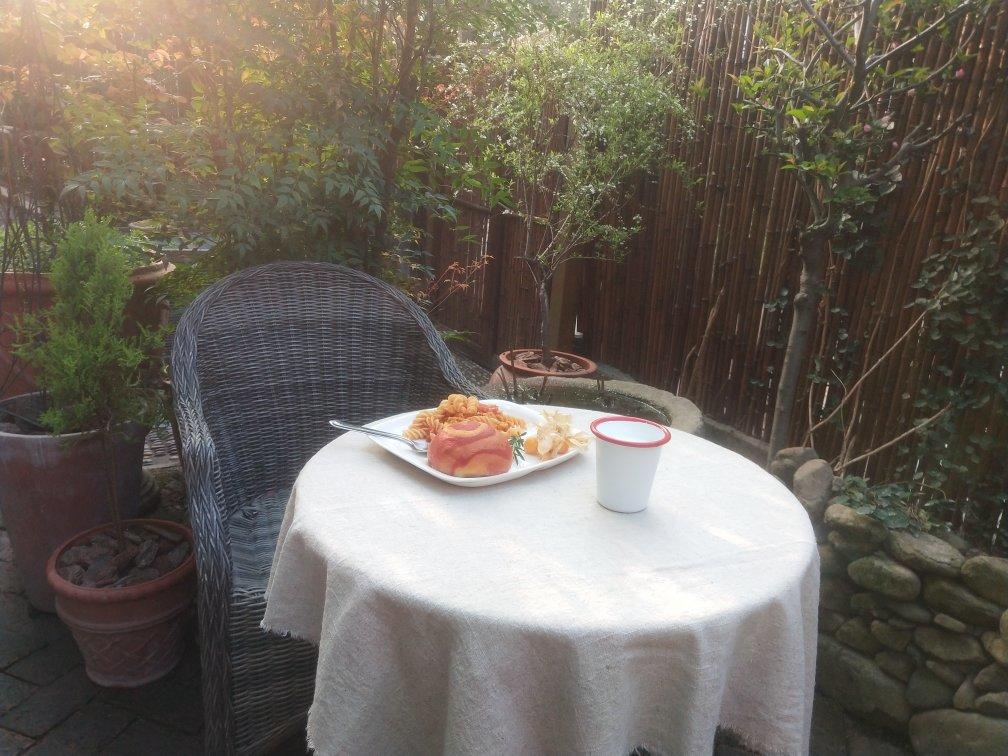 我一直梦想的田园的早餐