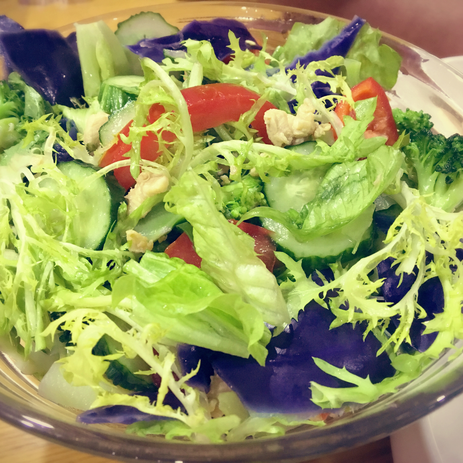 鸡肉蔬菜沙拉