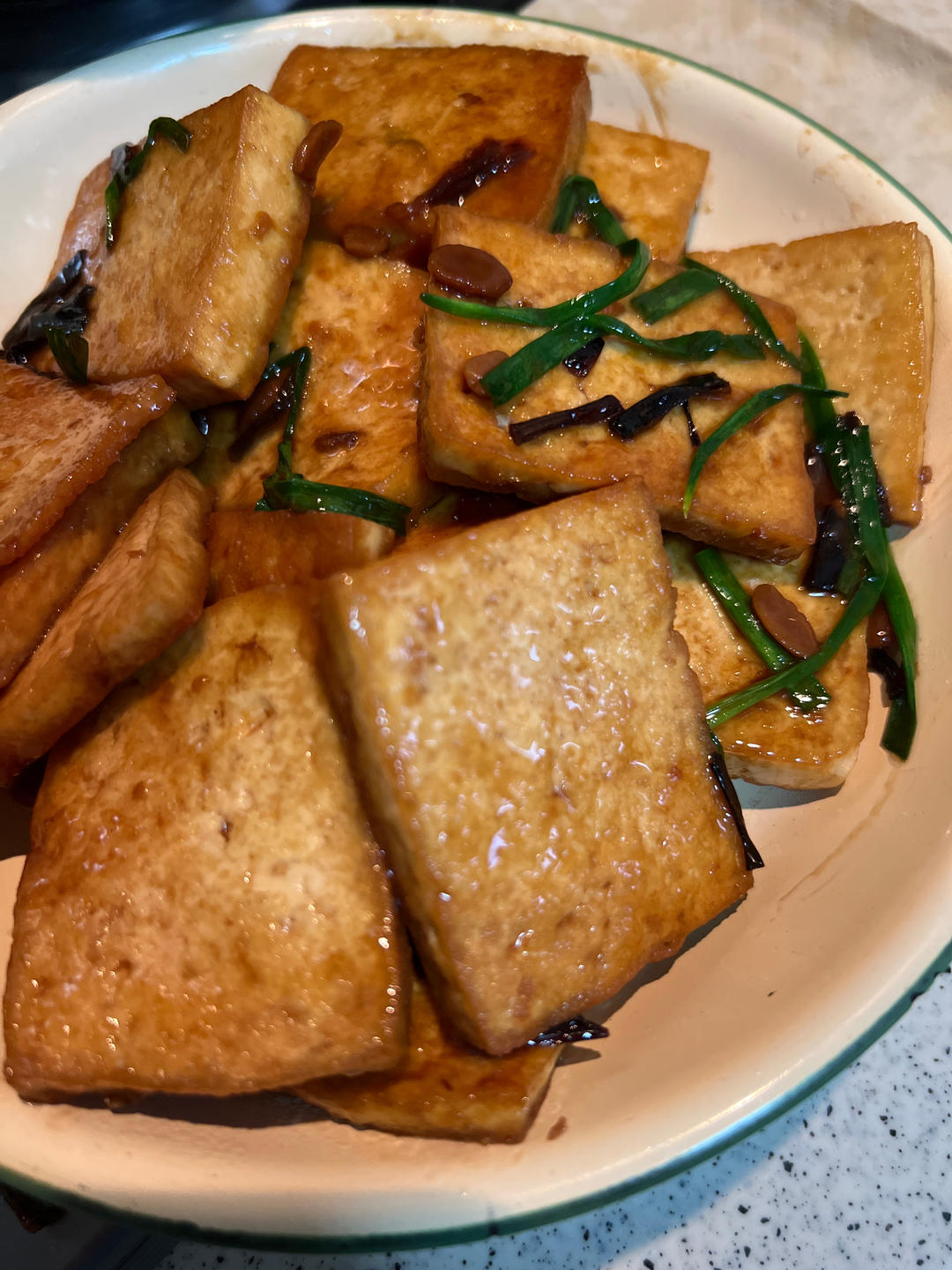 好吃的葱烧豆腐