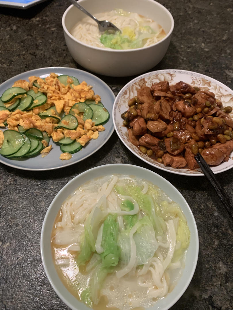 鸡里脊版毛豆烧鸡