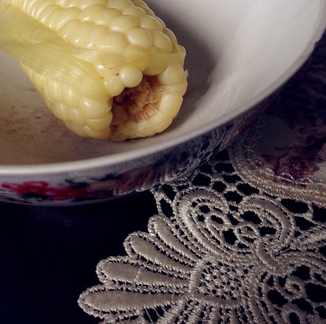煮玉米