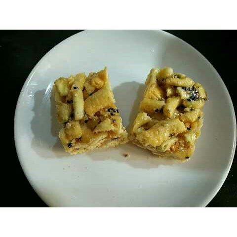 （视频食谱）自制沙琪玛／萨其马